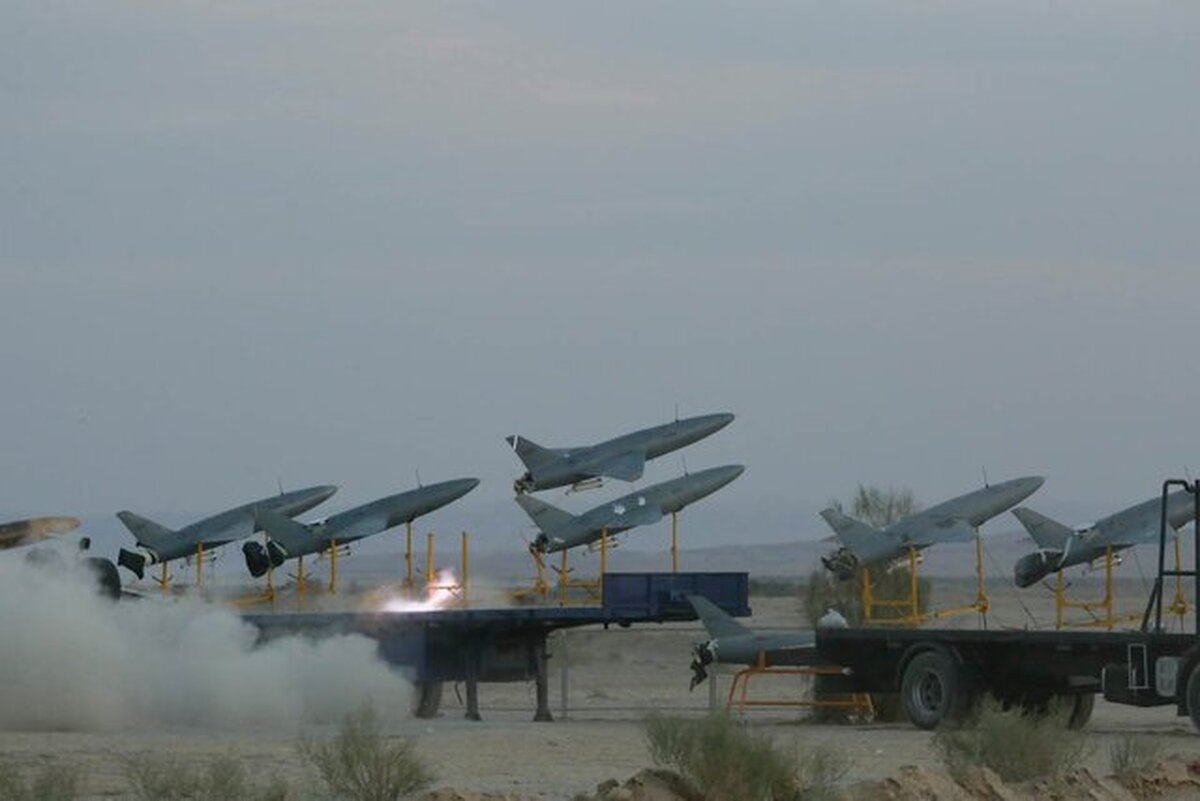 تصاویر ماهواره‌ای اصابت پهپاد‌های ارتش به پایگاه العدیری