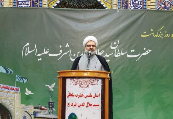 توسعه حرم سلطان سید جلال الدین آستانه با حفظ حقوق کسبه تضمین می شود