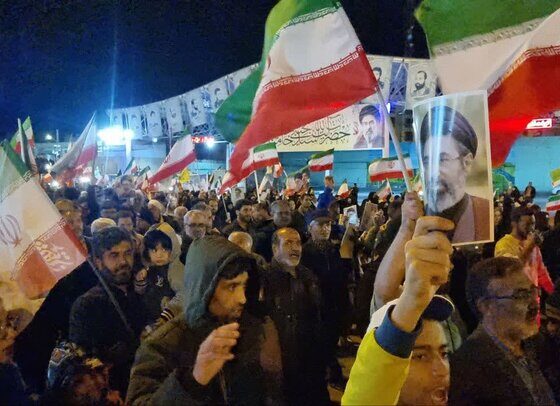 حضور ناواستوار یکم‌ «رضا کاغذلو» در اجتماع شبانه رامیان