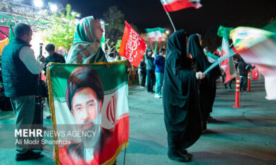 حضور نماینده مردم مشهد در اجتماع شبانه پنجاه و هفتم