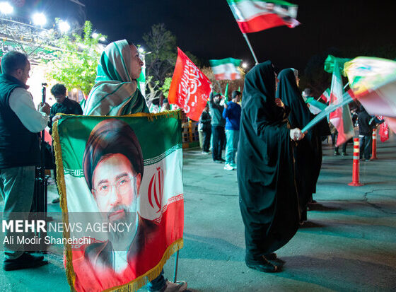 حضور نماینده مردم مشهد در اجتماع شبانه پنجاه و هفتم