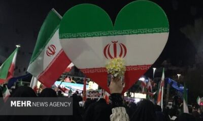 حضور پرشور مردم لنگرود در شب پنجاه و ششم