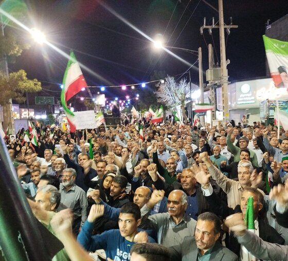 حماسه مردم بردسکن در شب پنجاه و پنجم 