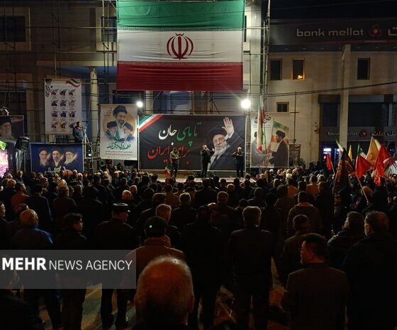 حمایت حماسی خلخال از کیان انقلاب