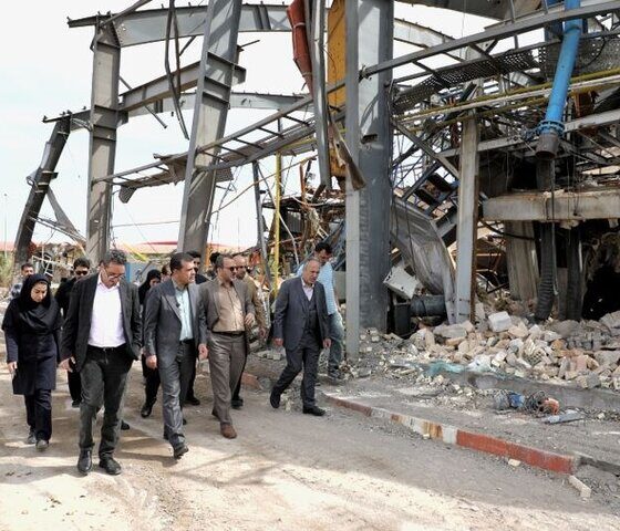 حمایت معاونت علمی از بازگشت واحدهای صنعتی آسیب دیده قم به چرخه تولید