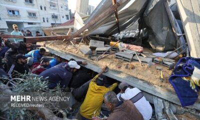 حمله هوایی رژیم اسرائیل به شمال غزه، ۵ شهید برجای گذاشت