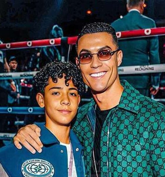 رونالدو با پسرش همبازی می‌شود؟