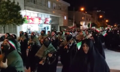 رژه اقتدار بانوان گردان کوثر گلوگاه