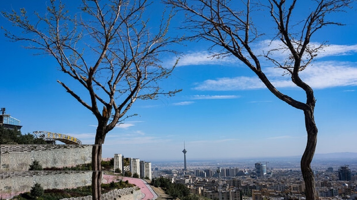 شاخص کیفیت هوای تهران امروز چهارشنبه ۲۶ فروردین ۱۴۰۵/ هوای پایتخت پاک است