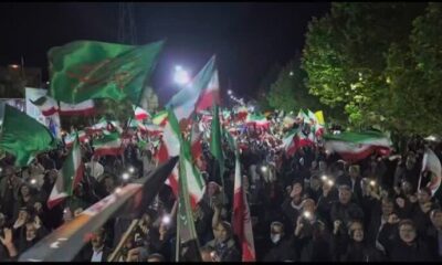 شعار امشب مردم: «سپاه صاحب زمان، دست خدا یارتان»