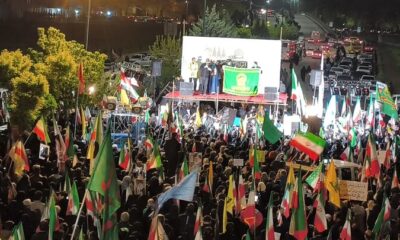 صلوات خاصه امام رضا علیه السلام در اجتماع شبانه مردم کرمانشاه