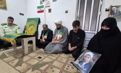 عطر رضوی در خانه شهید رمضان پیچید