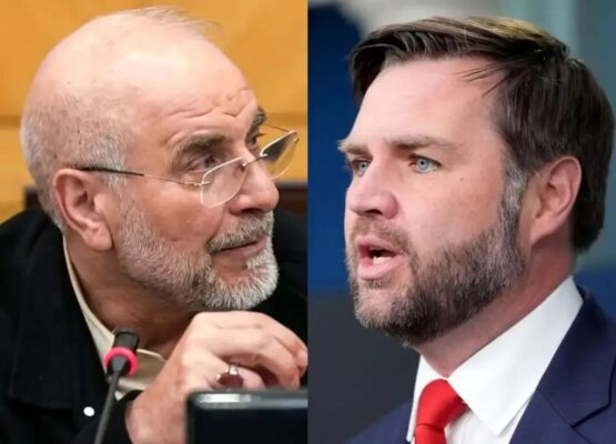 عکسی از دست دادن ونس و قالیباف منتشر شد