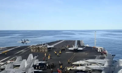 فوری / ناو جرالد فورد پس از خسارت شدید خاورمیانه را ترک کرد