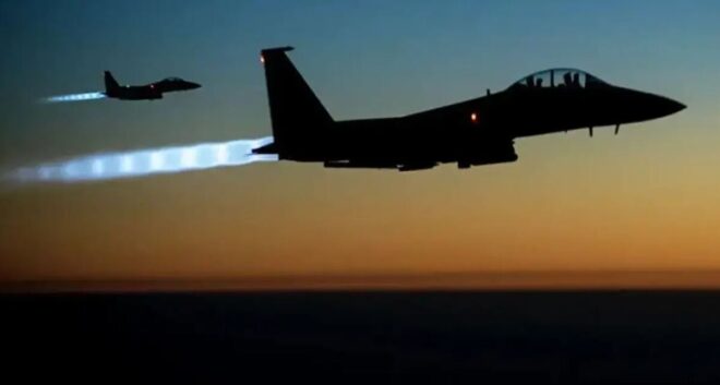 فوری/ پرواز جنگنده‌ها و پهپاد‌های آمریکا و اسرائیل در آسمان غرب عراق