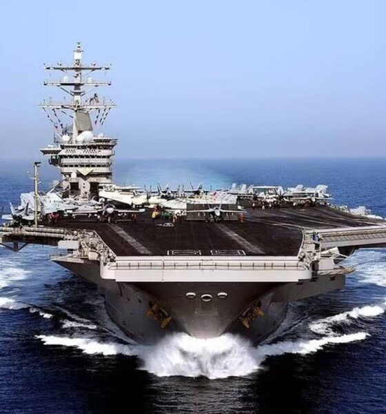 ماجرای آتش سوزی ناو آیزنهاور آمریکا چه بود؟