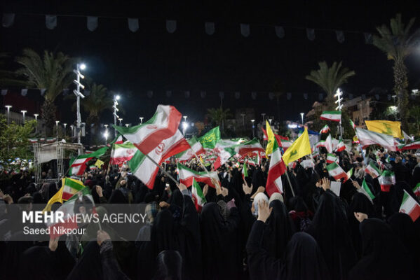 موج پنجاه و پنجم قرار شبانه رشتوندان در دفاع از وطن
