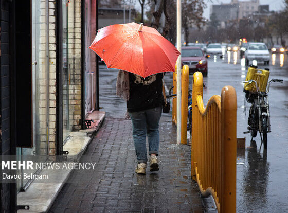 هشدار هواشناسی؛ تشدید رگبار بارش‌های بهاری در ۲۰ استان تا چهارشنبه
