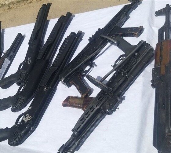 هلاکت عناصر جیش‌الظلم در راسک و کشف حجم بی‌سابقه سلاح و مواد منفجره