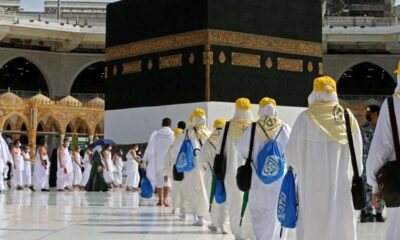 ورود اولین کاروان حج ۱۴۰۵ به مدینه