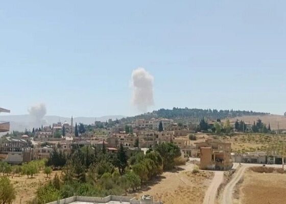 پاسخ توپخانه‌ای مقاومت به نقض آتش‌بس توسط اسرائیل در جنوب لبنان