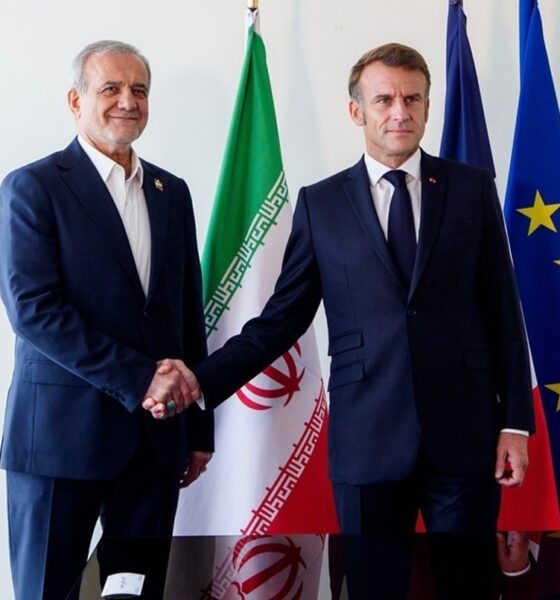 پزشکیان در گفت‌و‌گو با مکرون: زیاده‌خواهی آمریکا مانع حصول توافق در پاکستان شد