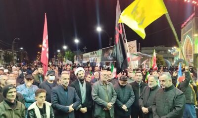 پنجاه و دومین حضور پرشور و شبانه مردم آستانه اشرفیه در میدان