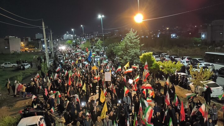 پنجاه و هشتمین اجتماع نحن منتقمون مردم کرمانشاه