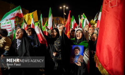 پنجاه و هشتمین شب تجمع مردم دیار شهید همت در نهضت خیابان