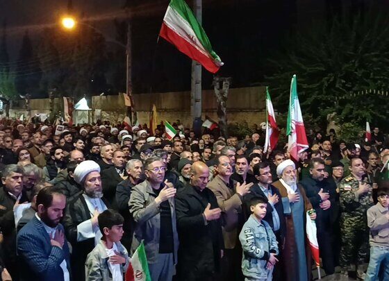 پنجاه و هشتمین شب حضور مرزنشینان آستارایی در میدان