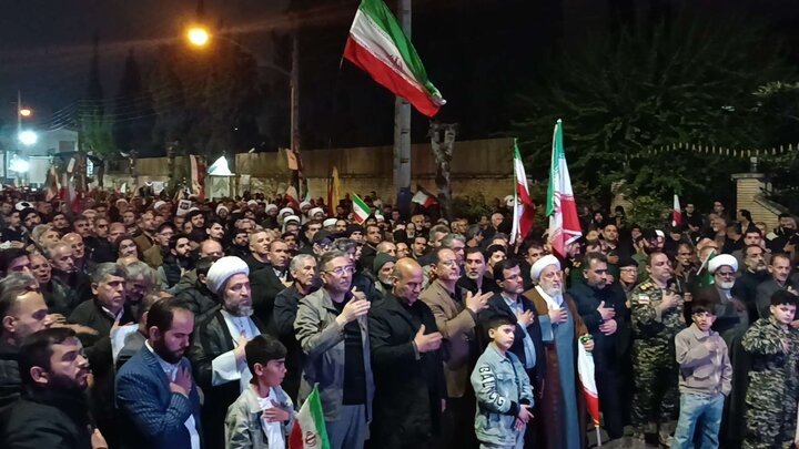 پنجاه و هشتمین شب حضور مرزنشینان آستارایی در میدان