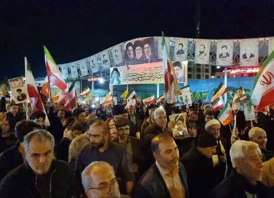 پنجاه و هفتمین قرار شبانه ساوجی‌ها در بیعت با رهبر معظم انقلاب