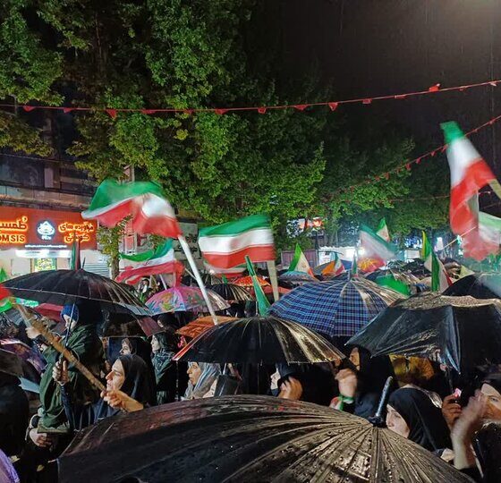 پنجاه و یکمین قرار شبانه لنگرودی ها زیر بارش رحمت الهی