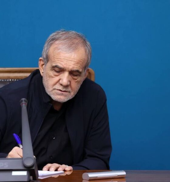 پیام تبریک پزشکیان به رئیس جمهور جدید عراق