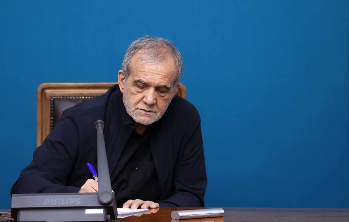 پیام تبریک پزشکیان به رئیس جمهور جدید عراق