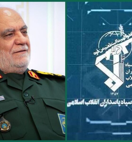 پیام سازمان اطلاعات سپاه در پی شهادت سرلشکر خادمی