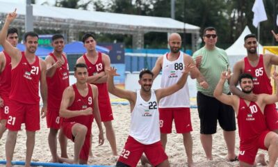 پیروزی قاطع هندبال ایران مقابل سرلانکا