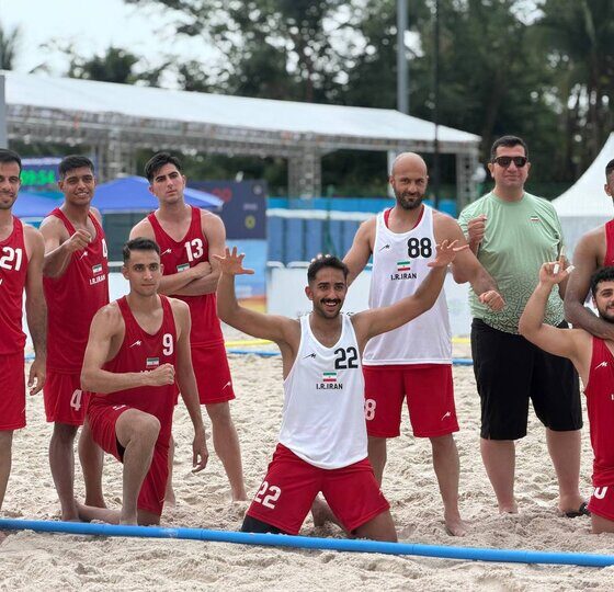 پیروزی قاطع هندبال ایران مقابل سرلانکا