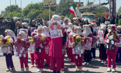 گرامیداشت کودکان مدرسه میناب در بابل