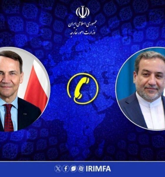 گفتگوی تلفنی وزرای امور خارجه ایران و لهستان