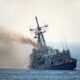 آتش‌سوزی در یکی از ناو‌های آمریکا