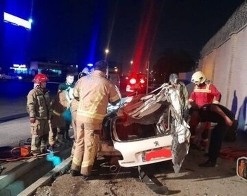 آمار کشته‌شدگان تصادف وحشتناک تهران اعلام شد