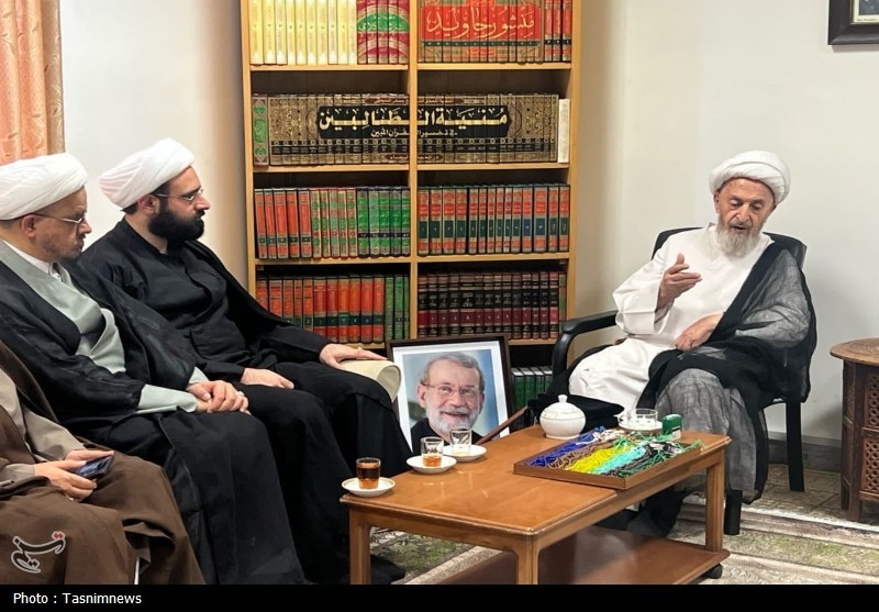 آیت‌الله سبحانی: شهیدلاریجانی فردی دلسوز به نظام، انقلاب و روحانیت بود