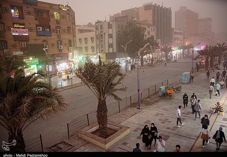 ایران در محاصره ریزگردهای فرامرزی استان لرستان , اخبار استان لرستان , اخبار استان خوزستان , اخبار کرمانشاه , اخبار ایلام ,