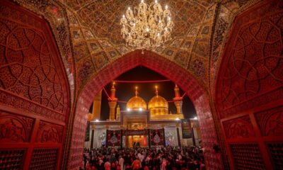 برگزاری مراسم عزاداری سالروز شهادت امام جواد (ع) در کاظمین+ تصاویر