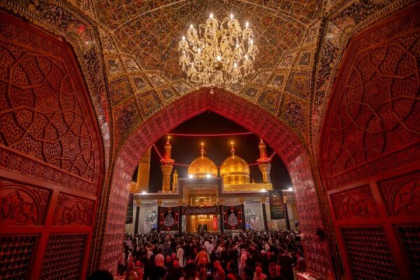برگزاری مراسم عزاداری سالروز شهادت امام جواد (ع) در کاظمین+ تصاویر
