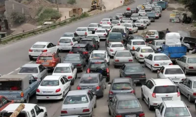 ترافیک سنگین خودرویی در جاده چالوس و هراز/ اطلاعیه مهم پلیس راهور برای مسافران