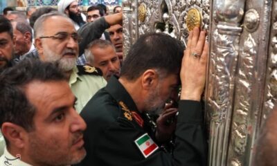 تشرف سردار رادان به زیارت حرم حضرت معصومه(س)+ عکس