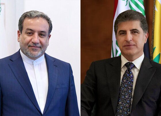 تماس تلفنی وزیر امور خارجه با رئیس اقلیم کردستان عراق