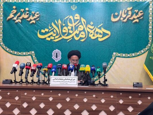 حجت الاسلام تقوی: محتوای دهه امامت و ولایت فرصتی بسیار غنی است حجت الاسلام تقوی: محتوای دهه امامت و ولایت فرصتی بسیار غنی است